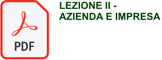 LEZIONE II - AZIENDA E IMPRESA