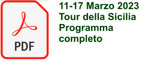 11-17 Marzo 2023 Tour della Sicilia Programma completo