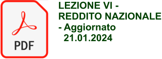 LEZIONE VI - REDDITO NAZIONALE - Aggiornato   21.01.2024