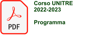 Corso UNITRE 2022-2023  Programma