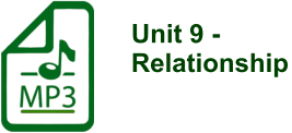 Unit 9 -  Relationship