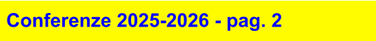 Conferenze 2025-2026 - pag. 2