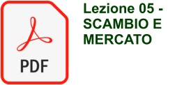 Lezione 05 -  SCAMBIO E MERCATO