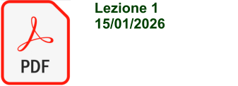 Lezione 1 15/01/2026