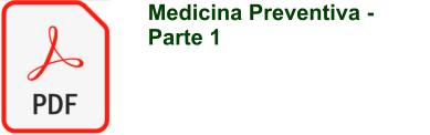 Medicina Preventiva - Parte 1