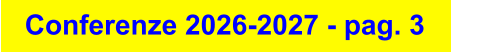 Conferenze 2026-2027 - pag. 3